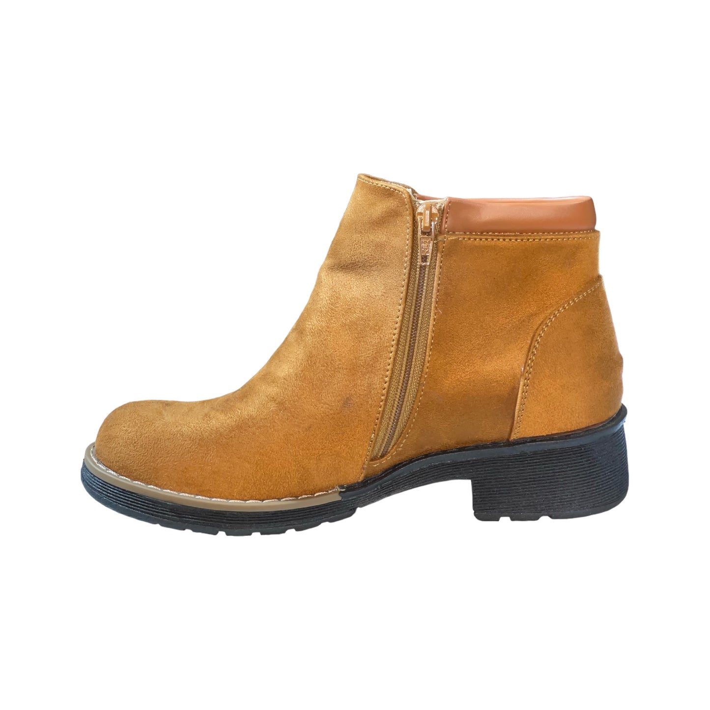 BOTIN SUEDER CAMEL - TACO 3