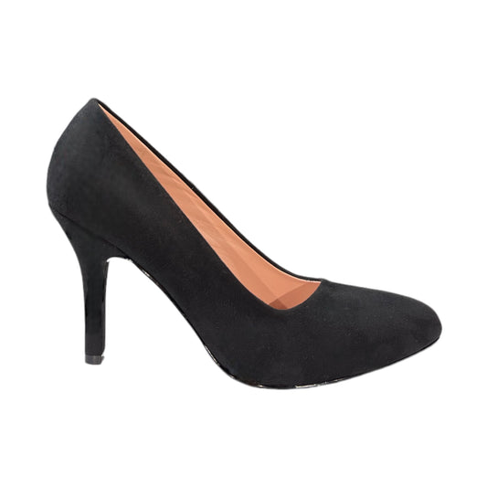 STILETTOS SUEDER NEGRO - TACO 9
