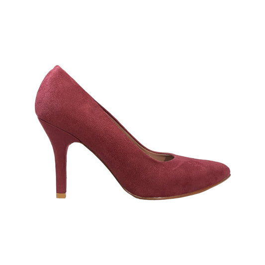 STILETTOS SUEDER VINO - TACO 9