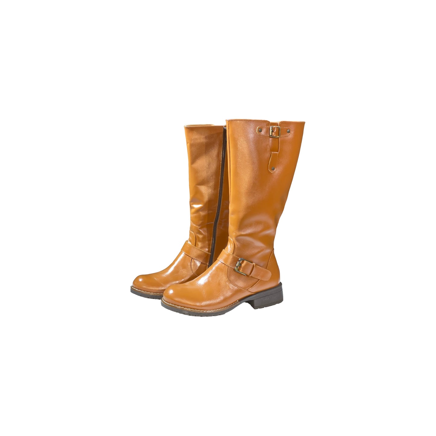BOTAS LARGAS CUERO CAMEL