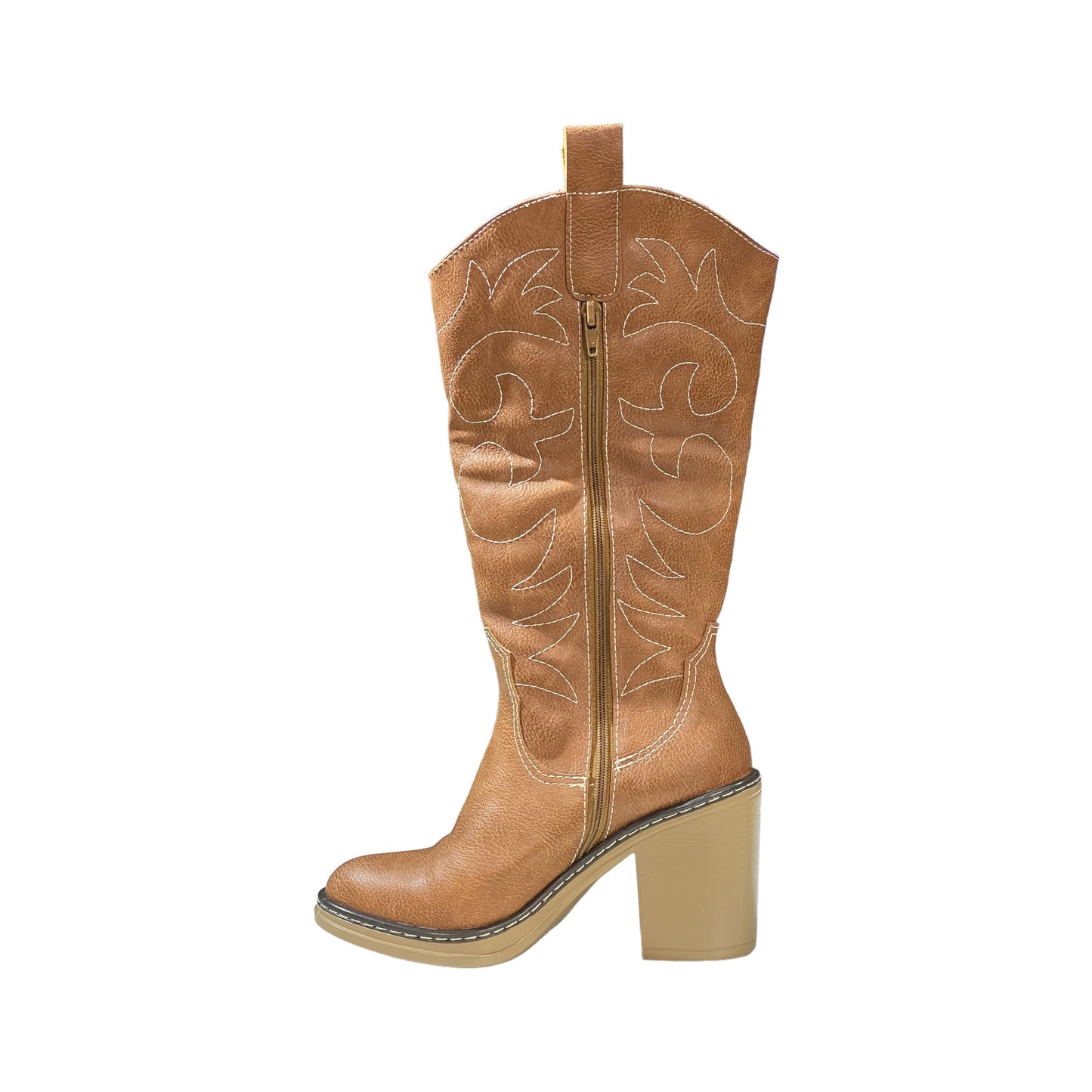 BOTAS TEXANAS CAMEL - TACO 9