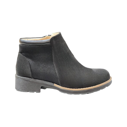 BOTIN SUEDER NEGRO - TACO 3