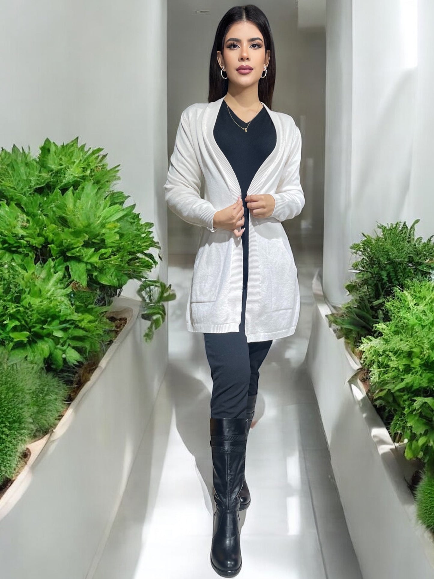 CARDIGAN SILV